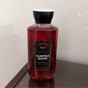 Bath & Body Works Vampire Blood Body Wash - Deep Red Full Size